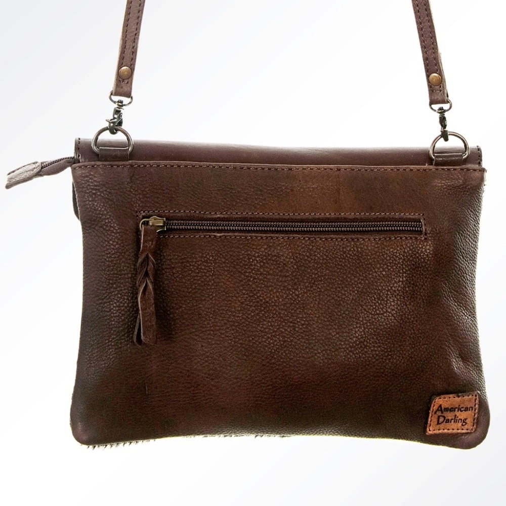 American Darling Envelope Hair On Genuine Western Leather Women Bag - Picture 5 of 6